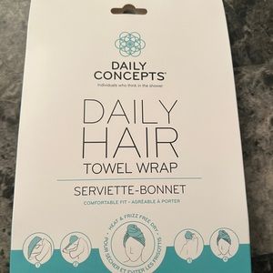 Daily Hair wrap brand new teal